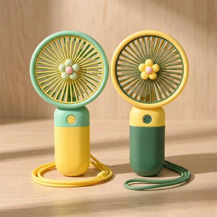 3-Speed Rechargeable Hand Fan