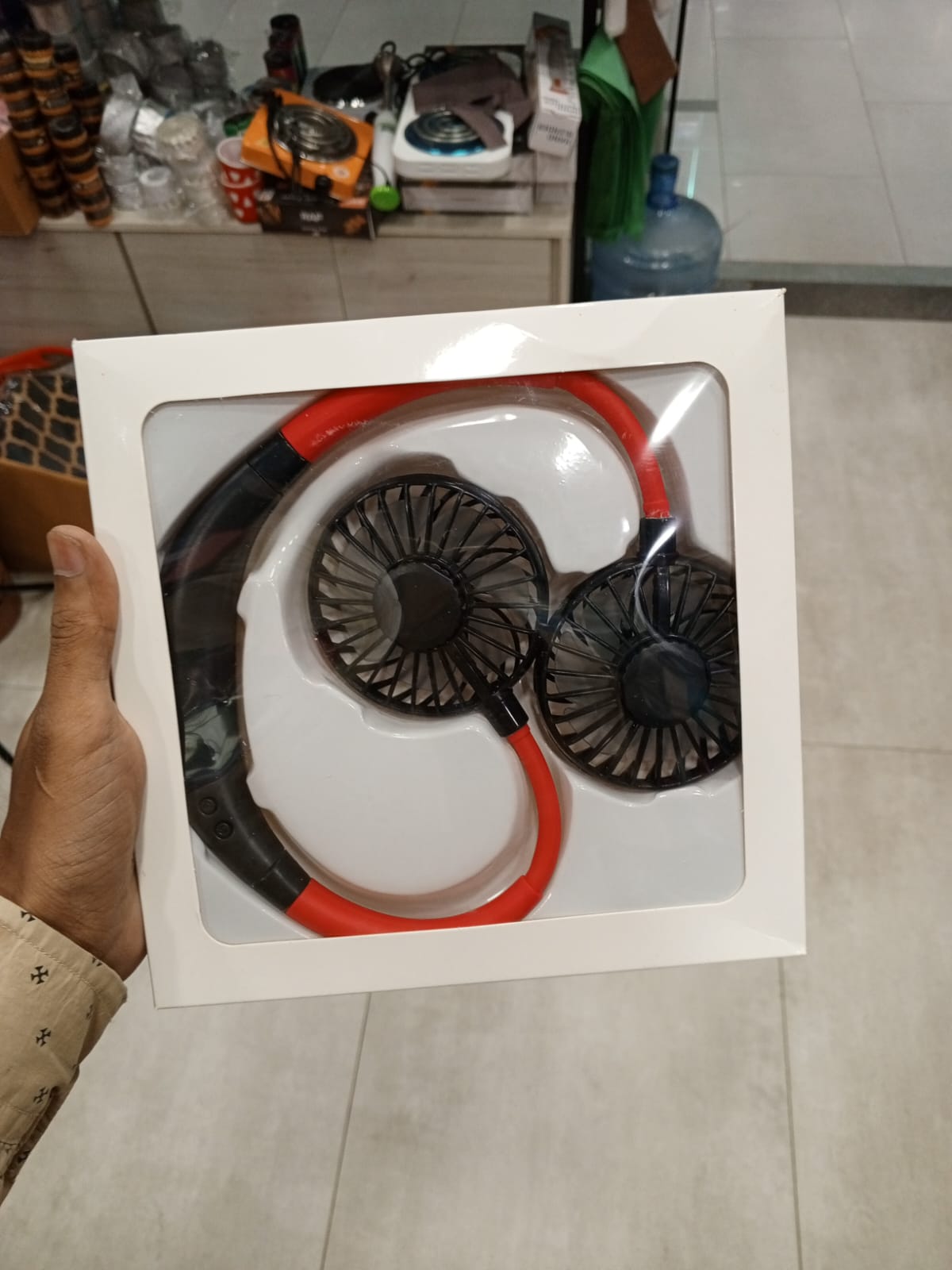 Black Neck Fan