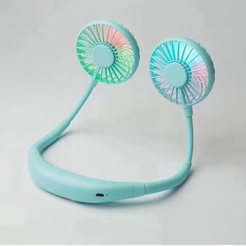 Blue Neck Fan