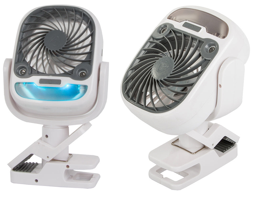 Desk fan standing stick air humidifier usb rgb 2 in 1