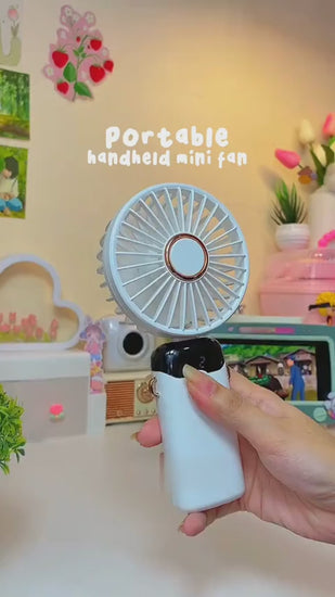 white hand fan review